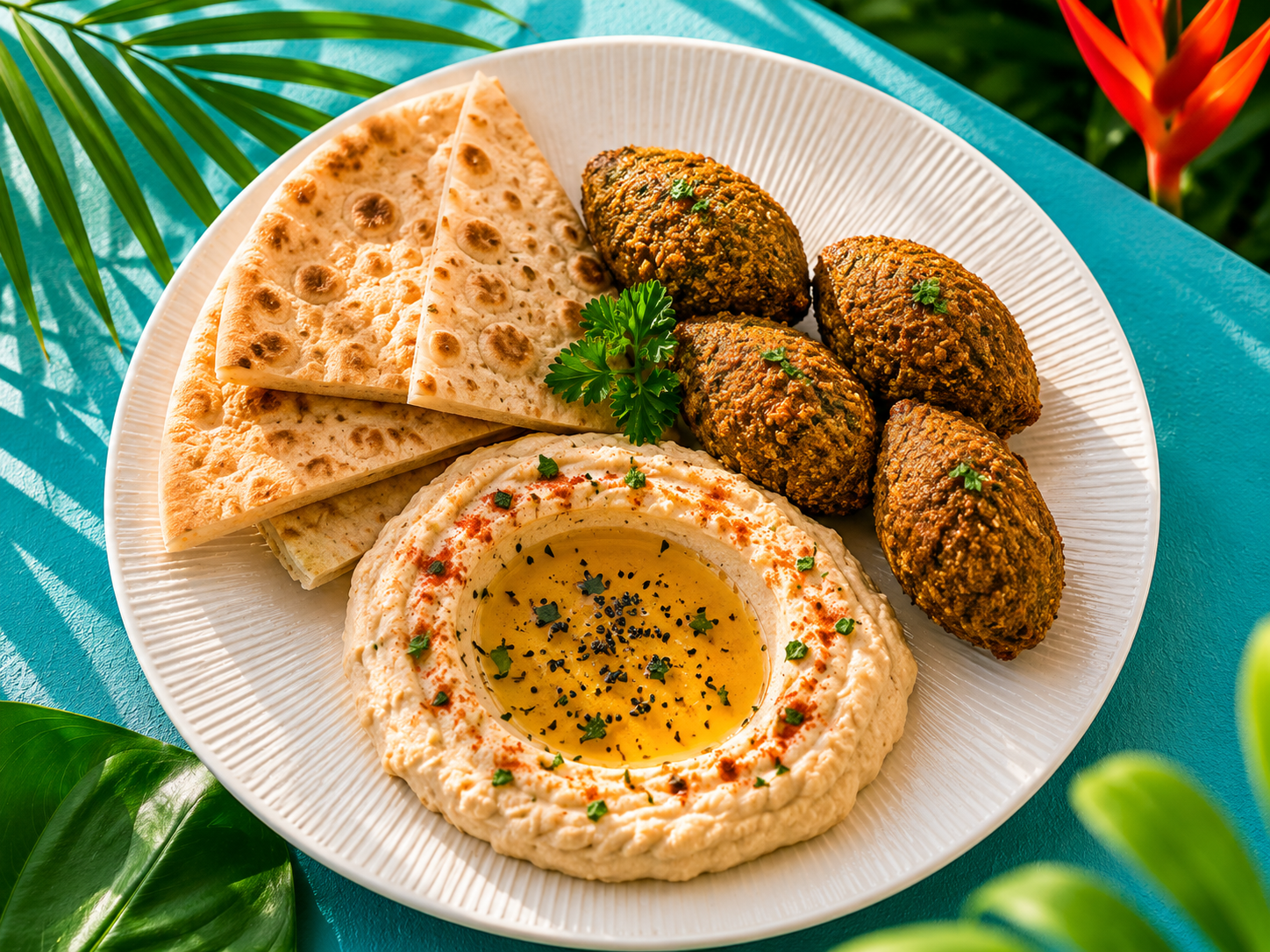 Falafel & Hummus Plate