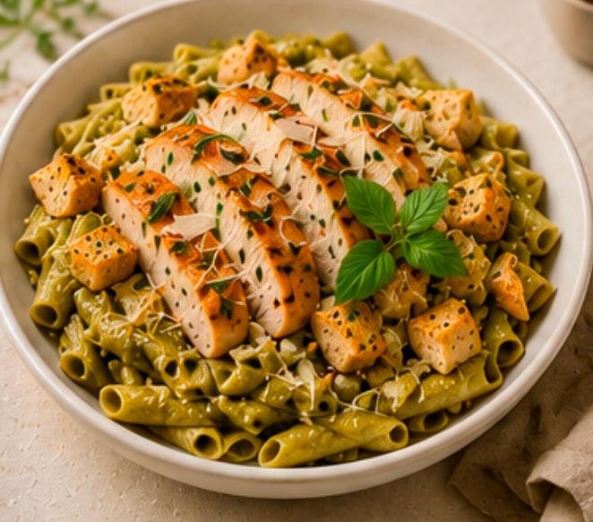 Pesto Chicken Penne