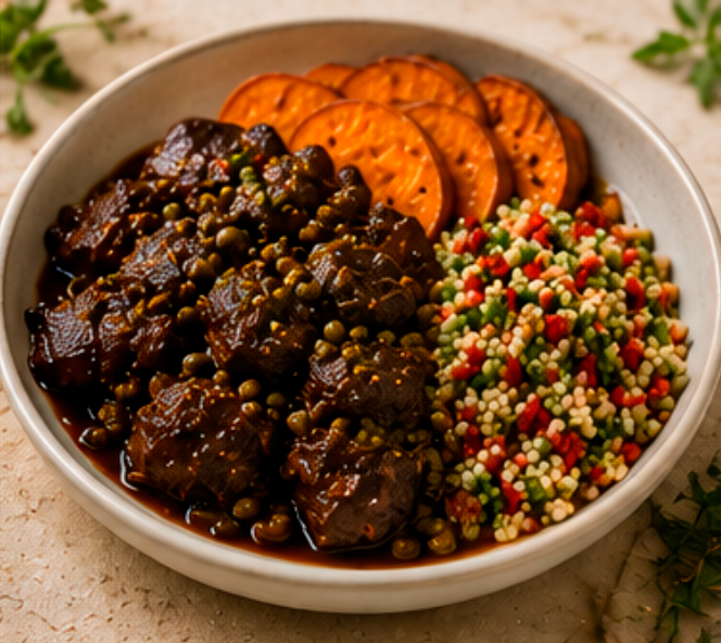 Wine Braised Beef Cheek